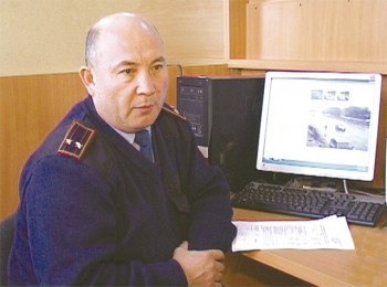 ОҚО Жол полициясы басқармасы бастығының орынбасары Ғалымжан ЕСІМОВ
