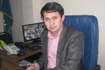 Шымкент қалалық жер қатынастары бөлімінің бастығы Ербол Ахметов