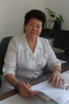 Шымкент қалалық №2 балалар емханасына бөлім меңгерушісі Мәнсия Кабулова