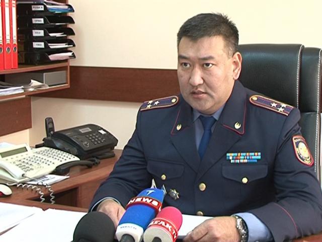 Криминалдық полиция басқармасының бастығы Кенжебек Оңдасынов