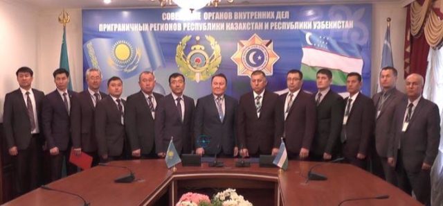 Оңтүстіктің полицейлері өзбекстандық әріптестерімен келісімге келді