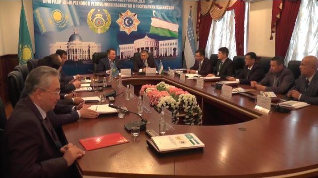 Оңтүстіктің полицейлері өзбекстандық әріптестерімен келісімге келді