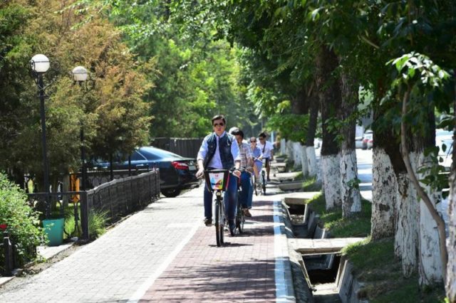 Shymkent bike жобасының алғашқы станциясы 9 шілдеде ашылады