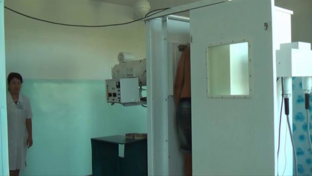 Қазығұрттағы орталық емханада үш флюорография аппараты іске қосылды