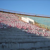 Көп жылдардан бері күрделі жөндеу көрмеген Қажымұқан атындағы орталық стадионның қазіргі халі мүшкіл